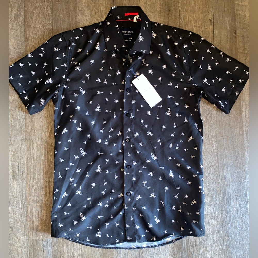 Silver Stone Collection Modern fit Button down shirt